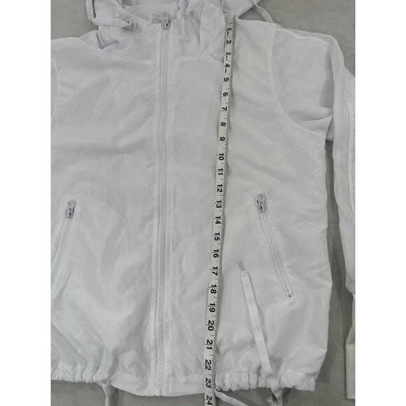 Zyia Bomber Jacket White Packable Women’s S Read - Picture 10 of 11